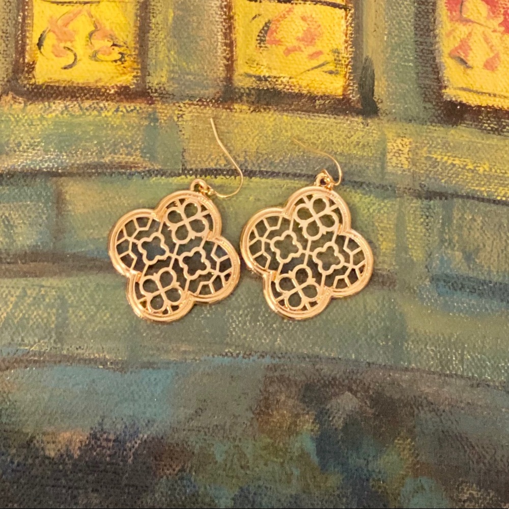Quatrefoil Earrings